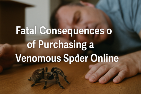 Fatal Consequences of Purchasing a Venomous Spider Online
